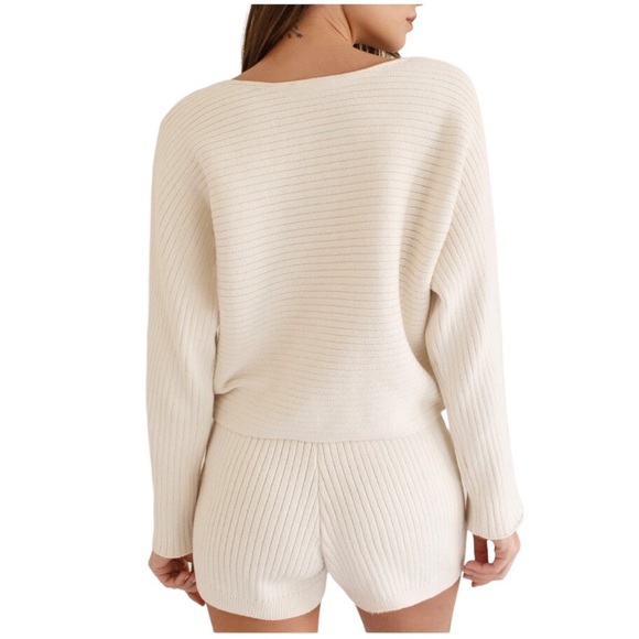 REFORMATION Cort Ribbed Shorts - Picture 3 of 11